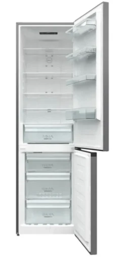 Gorenje NRK 6202 ES4 Kühl-Gefrierkombination / 200 Cm / 331 L / No Frost Plus / Multi Airflow System / Silber / Metallisch -Smart Kitchen Store c29914ab97775e210ea83be3dc750d65