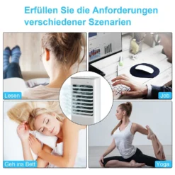4in1 Mobile Klimagerät Luftkühler Standventilator Luftbefeuchter Luftreiniger Standventilator -Smart Kitchen Store c383cb9350765bce3730b7ff0aff9c79