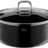 Silit Elegance Line Kochtopf Groß, 24 Cm, Glasdeckel, Bratentopf 4,4l, Topf Induktion, Silargan Funktionskeramik -Smart Kitchen Store c3c3f01ea492d189d1f580b389e0b6f9