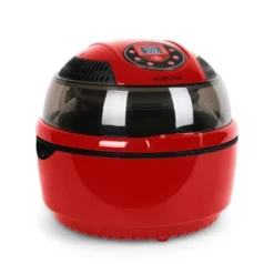 VitAir Turbo Heißluftfritteuse Rot-schwarz 1400W Grillen Backen 9l -Smart Kitchen Store c3cb8a2a05032d6d163f529733dc82a3