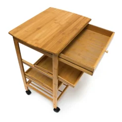 Relaxdays Küchenrollwagen JAMES L & Flaschenregal -Smart Kitchen Store c3ec16292745dd329cec74442755b06c