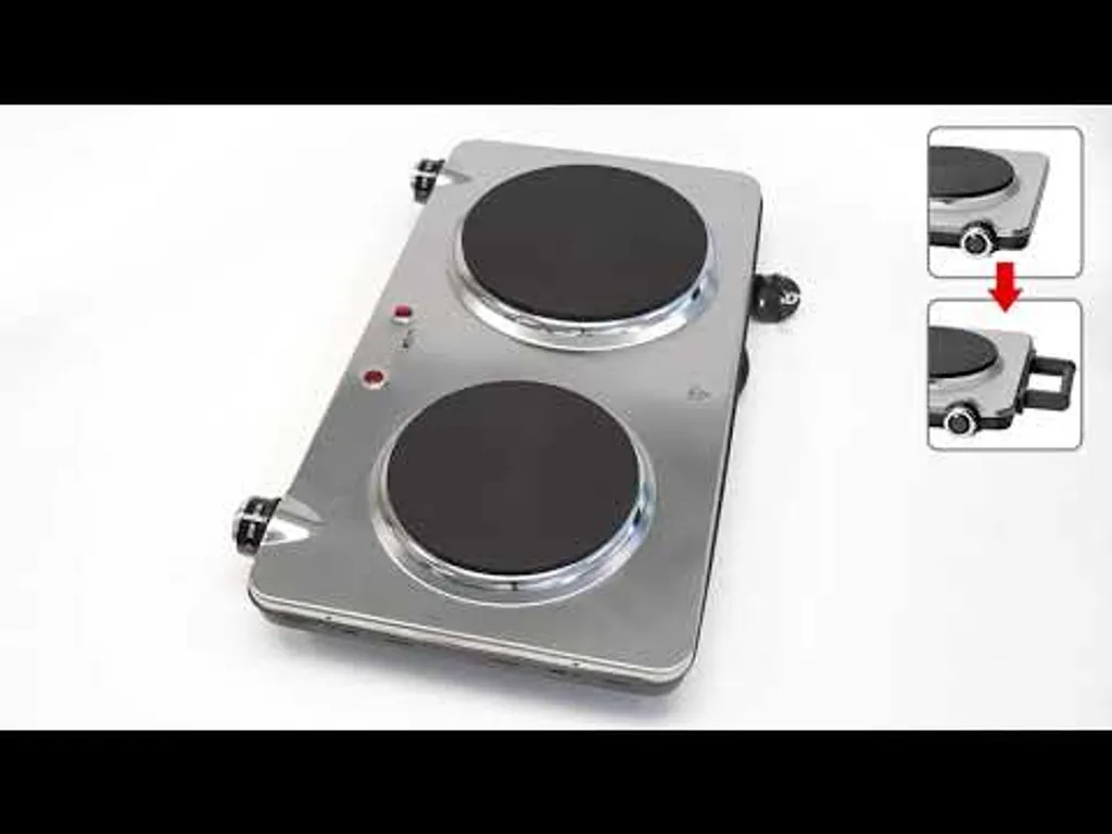 CLATRONIC Doppelkochplatte DKP 3668 Edelstahl Herdplatte Kochplatte 1000/1500W 9 CLATRONIC Doppelkochplatte DKP 3668 Edelstahl Herdplatte Kochplatte 1000/1500W – Bild 7