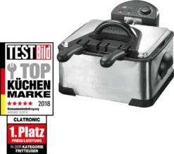Clatronic FR 3195 Doppel-Kaltzone-Fritteuse -Smart Kitchen Store c55129014019d4c1be04f493d206d6bf