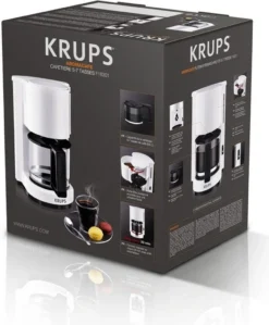 KRUPS Kaffeemaschine F 183.0110 600 W Weiß 13 KRUPS Kaffeemaschine F 183.0110 600 W Weiß -Smart Kitchen Store c64aa5ca9fe831207501adbf6c1fa403