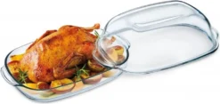 Simax Geflügelbräter Borosilikatglas Bräter Backofenform 8.0l -Smart Kitchen Store c6e0c8c4627924add0c61d1ccd073f75