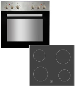 PKM Einbauherdset Backofen Glaskeramik Kochfeld Herdset BIC7 GK IX4 - 76L -Smart Kitchen Store c708ceb48bae61df8ccfa901c531c601