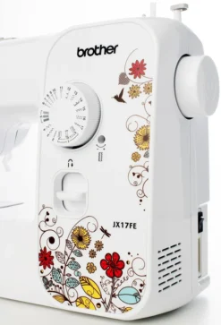 Brother JX17FE (Fantasy Edition) Nähmaschine Mit 17 Nähprogramme, Nutz- Elastisch- Und Dekorativstiche, Anfänger, Freiarm, Automatisches Nähen, Elektrische Handheld Nähmaschinen Geeignet Für Kleidung -Smart Kitchen Store c7a748837122c4e30912cf168775e972