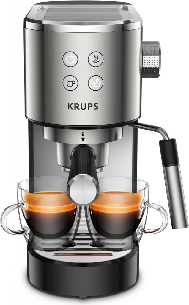 Krups XP 442 - Espresso Siebträger - Edelstahl/schwarz 5 Krups XP 442 - Espresso Siebträger - Edelstahl/schwarz – Bild 3