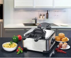 Clatronic FR 3195 Doppel-Kaltzone-Fritteuse -Smart Kitchen Store c8dbad725b56093645a29931f729e348