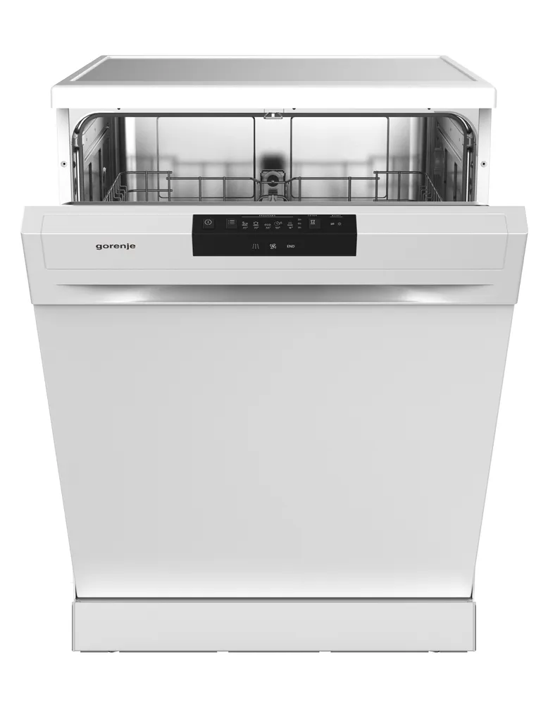 Gorenje GS 62040 W Geschirrspüler Freistehend 60cm Weiß - 13 Maßgedecke - 5 Programme - AquaStop - Edelstahlbottich - Selbstreinigender Filter - Multifunktionaler Unterkorb - 3 In 1 Funktion 5 Gorenje GS 62040 W Geschirrspüler Freistehend 60cm Weiß - 13 Maßgedecke - 5 Programme - AquaStop - Edelstahlbottich - Selbstreinigender Filter - Multifunktionaler Unterkorb - 3 In 1 Funktion – Bild 3
