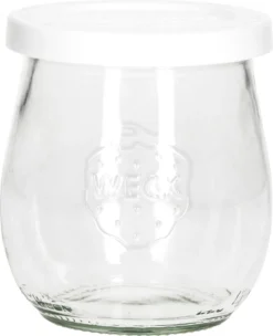 MamboCat 12er Set Weckgläser Tulpenglas Mit Frischhalte-Deckel 220ml + Rezeptheft -Smart Kitchen Store ca3a844b03abe76b22d87da0bd6bdc95