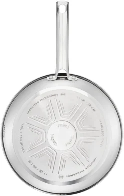 Tefal Duetto 3-teiliges Bratpfannen-Set, 20/24/28 Cm, Antihaftbeschichtung, Geeignet Für Alle Herdarten, Auch Für Induktionsherde, Edelstahl/schwarz -Smart Kitchen Store ca60243cf006145adafbd6b627d8fe25