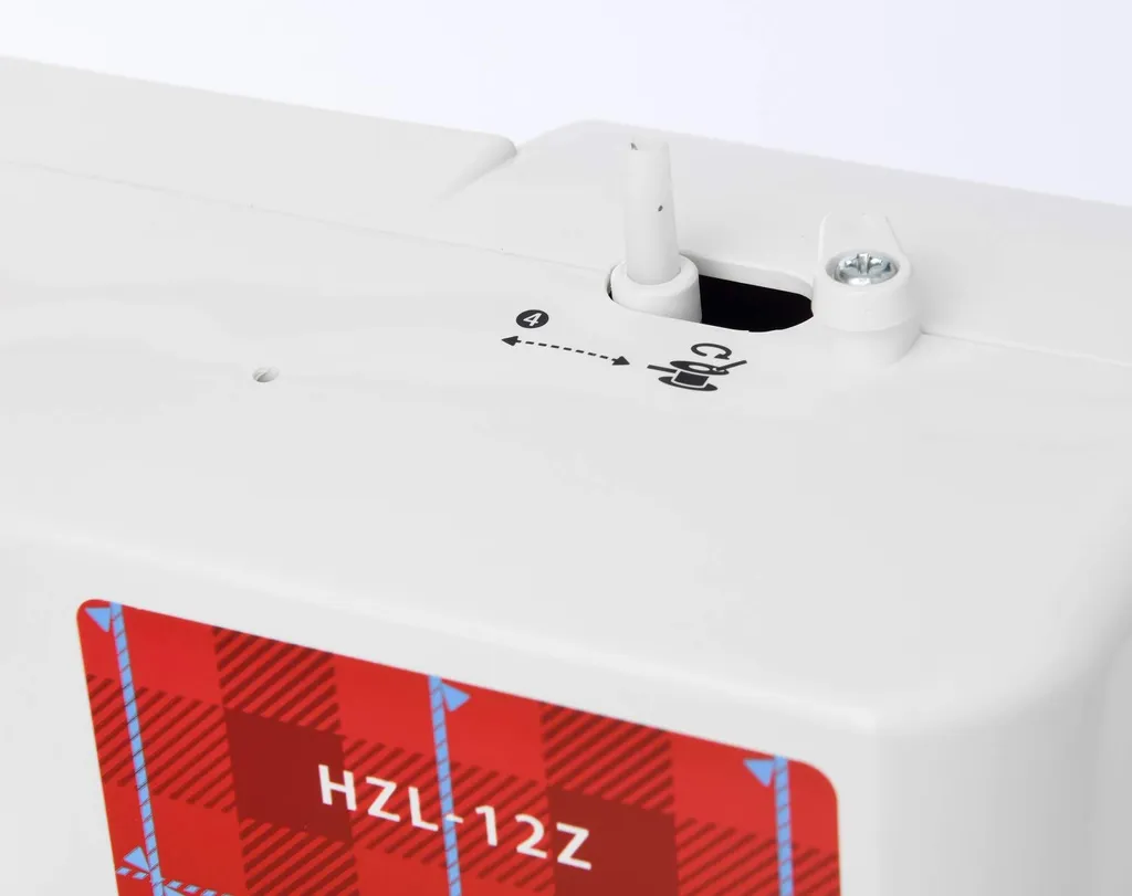 Juki HZL-12Z Nähmaschine, Metall, Weiß Nähmaschine Weiß 8 Juki HZL-12Z Nähmaschine, Metall, Weiß Nähmaschine Weiß – Bild 6
