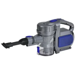 Juskys 2in1 Handstaubsauger & Akku Staubsauger - Beutellos & Kabellos – Bis 55 Min Laufzeit - Lithium-Ionen Akku, Wandhalterung & Ladestation – Blau -Smart Kitchen Store cabc2e8088a37f25119f80026d530acf