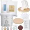 Makai Handformset Handabdruckset Mit Videoanleitung Für Zwei Personen 3D Abformset Gipsabdruck Set Für Hände Geschenk Für Paare Familie Hochzeit Jahrestag Valentinstag Aus Feinstem Alginat Und Alabastergips -Smart Kitchen Store cadb71714c8d47fdc13e1bb24fae517d
