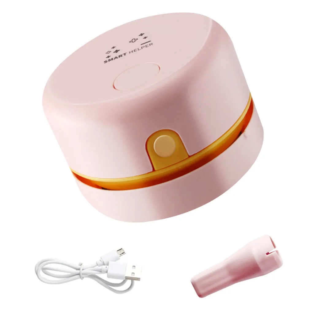 Desktop-Staubsauger USB Aufladbar Einstellbare Saugkraft Mini Tisch Staubsammler Für Tastatur Home Office ,Pink 3 Desktop-Staubsauger USB Aufladbar Einstellbare Saugkraft Mini Tisch Staubsammler Für Tastatur Home Office ,Pink