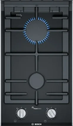 Bosch PRB3A6B70 Serie 8 Domino Gaskochfeld 30cm Glaskeramik