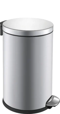 Treteimer Luna 20 L Edelstahl Gebürstet Anti-Fingerprint