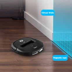 Midea Saugroboter M3S VCR20B, Saugleistung 2000 Pa, 3 Saugmodi / Saugroboter Mit Ladestation & V-förmigem Borstenmuster / 90-120 Min Laufzeit, Ideal Für Tierhaare, Teppiche Und Hartböden, Schwarz -Smart Kitchen Store cd25ecca50577ef4d79fdb160ef93a57