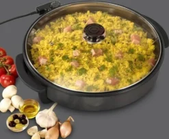 Tristar Multifunktionspfanne PZ-2964 1500 W 40 Cm 39 Tristar Multifunktionspfanne PZ-2964 1500 W 40 Cm -Smart Kitchen Store cd26a0b23b10c79b6d3bd49e9fde77fd