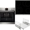 AEG - Kombi 3025 (EES33101ZM + HE604062XB) - Einbau-Herdset - Edelstahl -Smart Kitchen Store cd70f295687f98a6263f117707b495a5