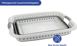Wenko Wäschekorb Faltbar Weiß-grau -Smart Kitchen Store d08520e62d7194994a5de7c1826691ee