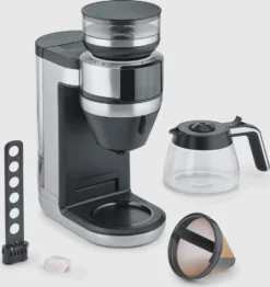 SEVERIN FILKA Vollautomat Für Filterkaffee Mit Glaskanne KA 4850 Aus Edelstahl, Matt-schwarz Edelstahl-gebürstet 24 SEVERIN FILKA Vollautomat Für Filterkaffee Mit Glaskanne KA 4850 Aus Edelstahl, Matt-schwarz Edelstahl-gebürstet -Smart Kitchen Store d14b71f2f1644ef0951328a7e1cdd1e2