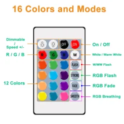 4 Stück 10W E27 LED Glühbirne 16 Farben Dimmbar RGBWW Birne Leuchtmittel Mit Fernbedienung -Smart Kitchen Store d1865480c0ac053370718271bfaef659