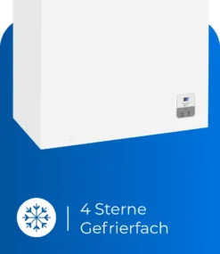 Exquisit Gefriertruhe GT200-HE-010E Weiss | Standgerät | 182 L Volumen | Weiß -Smart Kitchen Store d36db651e0a5e56d8ec0beb985142dd2