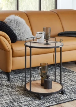 Haku Beistelltisch Auf Rollen, Schwarz-eiche - Maße: - Cm X - Cm X 60 Cm; 14906 -Smart Kitchen Store d438e475c8ba48bf5f929ec70079e38e