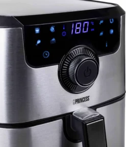 Princess Aerofryer Smart 1500 W 4,5 L Silbern -Smart Kitchen Store d468b794cf737367c303cc9276b9557e
