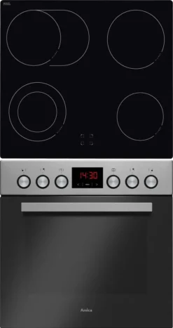 Amica Herdset, EHC 934 001 E - Backofen Und Glaskeramik Kochfeld, Edelstahl, Einbau, Energieklasse A 24 Amica Herdset, EHC 934 001 E - Backofen Und Glaskeramik Kochfeld, Edelstahl, Einbau, Energieklasse A -Smart Kitchen Store d49d276528581eaf7bfa2a1482107266