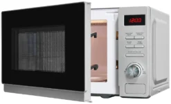 Exquisit Mikrowelle MW 2070-3 GDI Si | 20 Liter Nutzinhalt | 1000 W Grill | Silber -Smart Kitchen Store d65a927654285d9398e318c5301af9d8