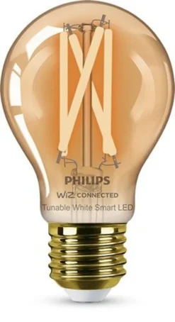 Philips Smart LED Leuchtmittel Tunable White Amber A60 E27 Birnenform 7 W -Smart Kitchen Store d6b8bb80e22f31d33cbb231fd24df43c