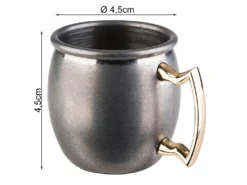 Cooles Schnaps Pinnchen 4-er Set, Stamperl Aus Edelstahl Pinneken Schnapsgläser -Smart Kitchen Store d798e8acb1ee7a4ef6b915bd68271fbd