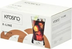 KROSNO X-Line Wassergläser, 6er-Set, 200 Ml -Smart Kitchen Store d8a0c68948af019e6f2ffa15c8bc860b