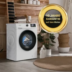 Bomann® Waschmaschine 8kg Mit Max. 1400 U/min - Effizienter, Leiser Und Langlebiger Invertermotor, 15 Waschprogrammen, Und Endzweitvorwahl, Washing Machine Mit Dampffunktion - WA 7185 -Smart Kitchen Store d9184e7d4dafabc5070e54f71aebbc0e