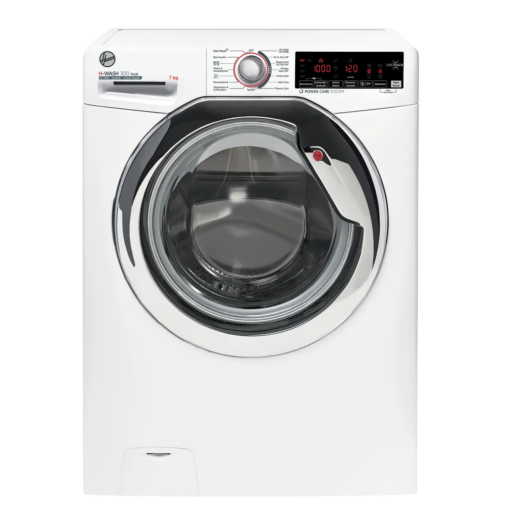 Hoover H3WS4Q37TAMCE-84 Frontlader Waschmaschine H-WASH 300 PLUS Dampf-Funktion 3 Hoover H3WS4Q37TAMCE-84 Frontlader Waschmaschine H-WASH 300 PLUS Dampf-Funktion