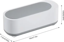 Ultraschallreiniger Ultraschallreinigungsgerät Ultraschallgerät 250ml Ultraschallbad Ultrasonic Cleaner 3000 Hz Für Brillen Schmuck Uhr -Smart Kitchen Store db7e2da20b1ef0c9d0cb54dc72bafb61