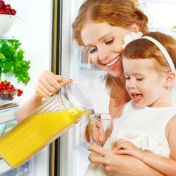 Relaxdays Saftkrug Glas 1 L -Smart Kitchen Store dbdc7e56157950ca94c99bf02d290075