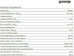 Gorenje - WHI649EB - Dunstabzugshaube - 60 Cm - Schwarz -Smart Kitchen Store dc869c46e409414f9358b1087ac235b6