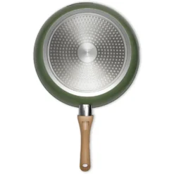 JUST VEGAN Aluminium-Pfannen Set, 2-tlg, Mit Pflanzlicher Keramik-Antihaftbeschichtung Auf Basis Von Avocado-Öl In Grün. -Smart Kitchen Store dcab432f5726ecc5a3714d0a66ad5a47