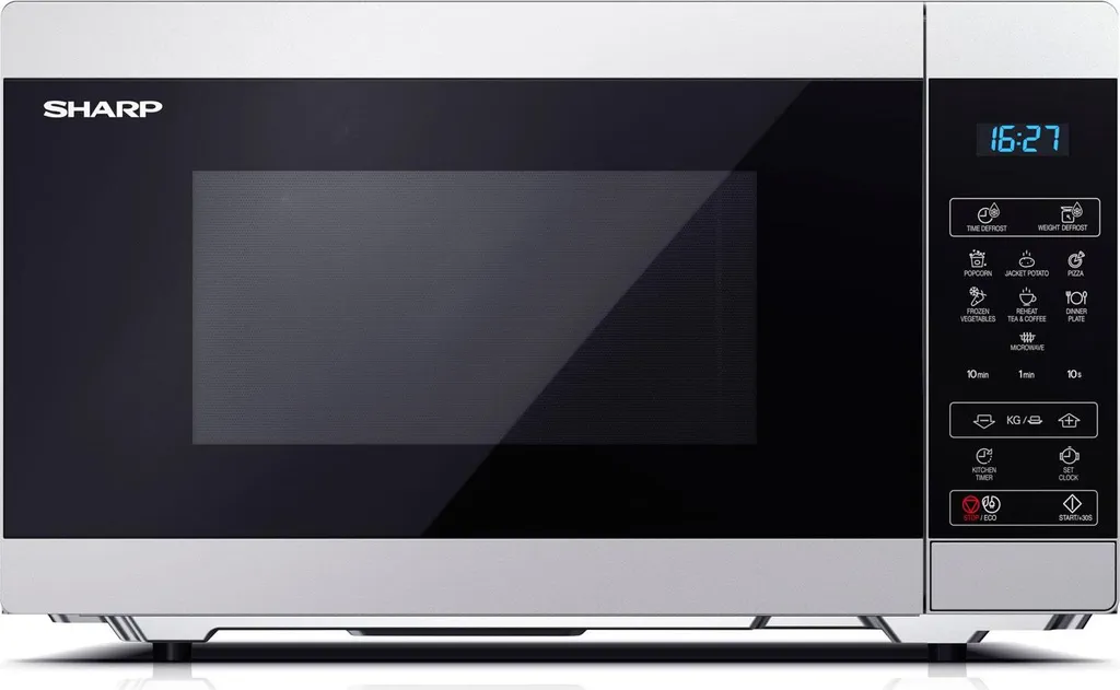 SHARP YC-MS51ES - Mikrowellenherd Mit Einer Funktion - 25 L - Drehteller 31,5 Cm - 900 W Leistung 4 SHARP YC-MS51ES - Mikrowellenherd Mit Einer Funktion - 25 L - Drehteller 31,5 Cm - 900 W Leistung – Bild 2