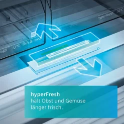 Siemens KG39NXICF IQ300 Kühl-Gefrier-Kombination, 203 X 60 Cm, 260 L Kühlen + 103 L Gefrieren, HyperFresh Längere Frische, NoFrost Nie Wieder Abtauen, AntiFingerprint Schutz Vor Fingerabdrücken -Smart Kitchen Store de999f3999113e47a36a71858cbcd49c