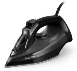 Philips Bügeleisen 5000 Series Mit Keramikbügelsohle, 45 G/min Konstanter Dampf, 2600 W, Schwarz (DST5040/80)