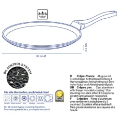 Kela Keuken - Stella Nova Crêpe-Pfanne Ø 32 Cm -Smart Kitchen Store df27d99024ec4682f3a6916b66feed60
