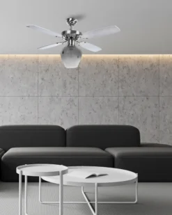 Nino Leuchten Deckenventilator FRANCO 4 MDF-Blätter, Vertstellbar, 68050101 -Smart Kitchen Store df2eed70dae508c2453d76627fda2d88