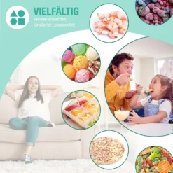 Bomann® Gefrierschrank, 42L Nutzinhalt, Mini Gefrierschrank Mit 2 Herausnehmbaren Gitterablagen, Gefrierschrank Mit Wechselbarem Türanschlag & Stufenloser Temperaturreglung - GB 7236 Weiß -Smart Kitchen Store dfa03b77d03d473abbd1bb36ed025abc