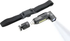 Taschenlampe / Knicklampe, Multifunktional: Arbeits-/Sicherheits-/und Stirnlicht ECO KNICKLICHT