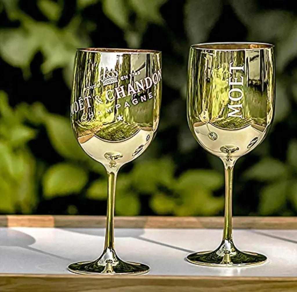 Moët & Chandon Champagnergläser 2x Ice Imperial Gold 4 Moët & Chandon Champagnergläser 2x Ice Imperial Gold – Bild 2